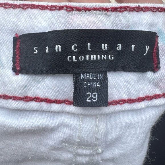 Anthropologie Wandering Watercolor floral print jeans /29 / Excellent condition - Picture 14 of 16